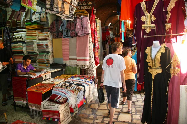 Blick Auf Den Arabischen Altstadtmarkt — Stockfoto