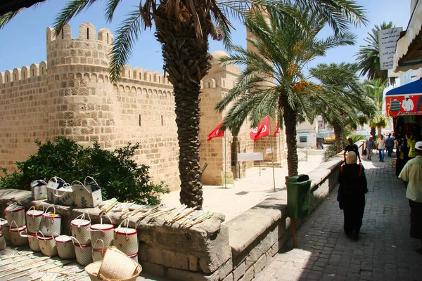 Uitzicht Arabische Oude Stad Straat — Stockfoto