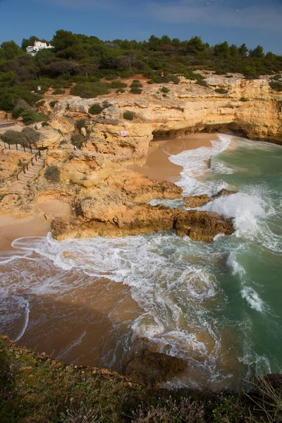 Belle Vue Sur Côte Mer — Photo