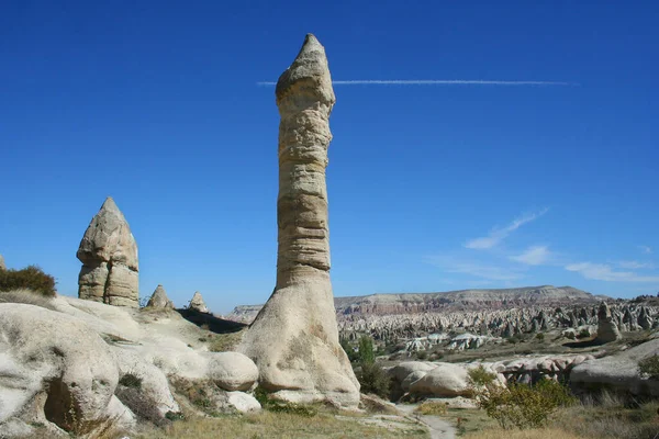 Bellissimo Paesaggio Della Cappadocia Turchia — Foto Stock