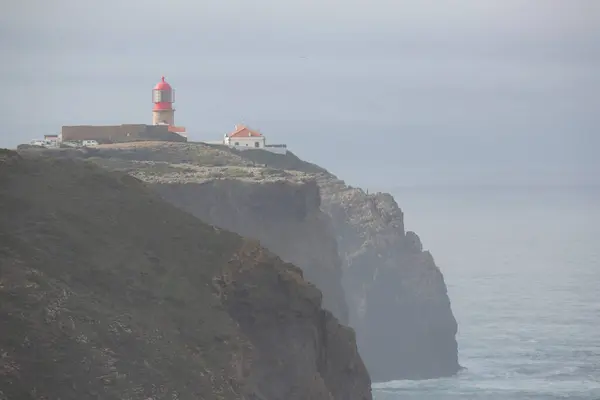 Leuchtturm Der Küste Des Atlantiks — Stockfoto