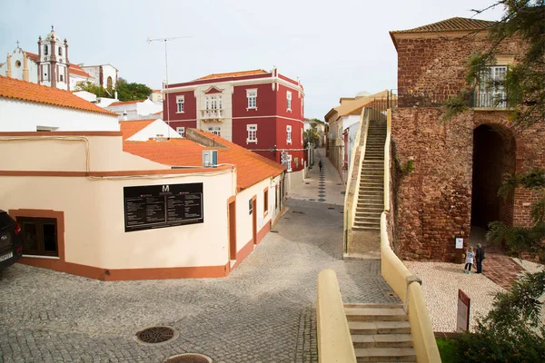 Pelourinho Silves Portugáliai Silves Történelmi Nevezetessége — Stock Fotó