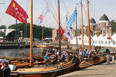 Avrupa 'da tekneleri olan liman