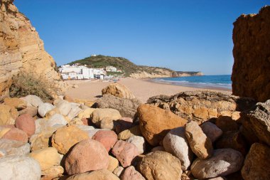 Güzel sahil manzarası