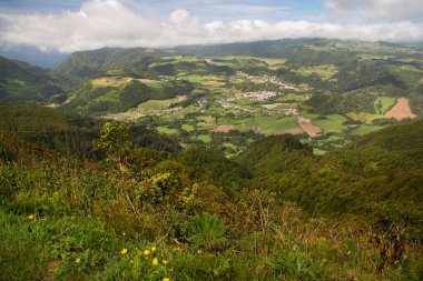 Dağların güzel manzarası