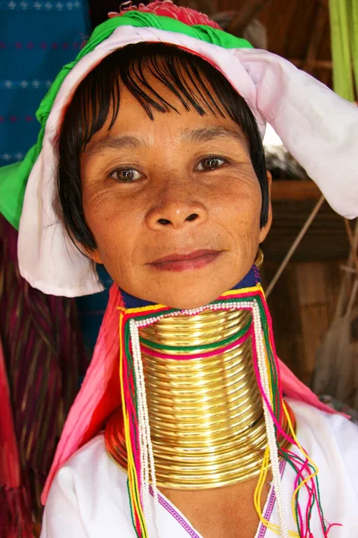 Traditional Thai Style Indian Woman Dress — Stockfoto