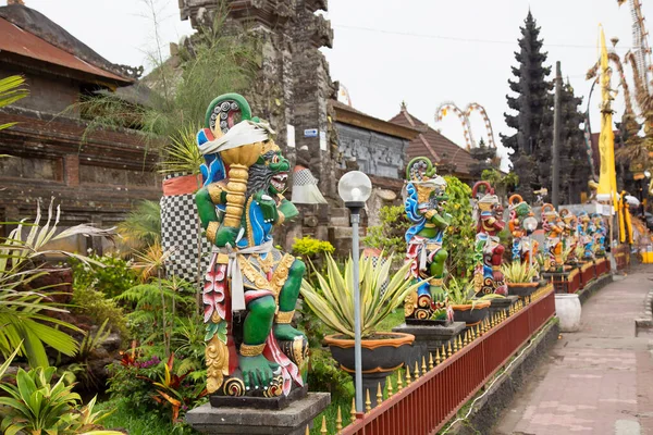 Balinese Hindu Imagens Míticas Religiosas Figuras Estátuas — Fotografia de Stock