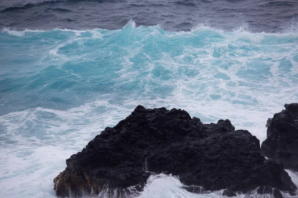 Picturesque View Beautiful Rocky Seashore — Stock Photo, Image