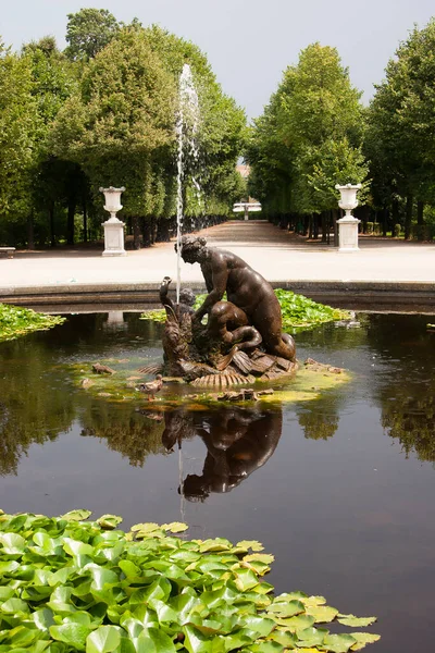 Fuente Naiad Jardín Del Palacio Schonbrunn Viena — Foto de Stock