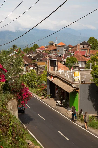 Eski şehrin güzel manzarası 