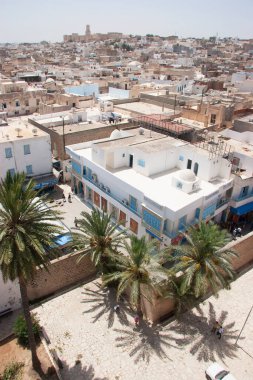 Eski Arap kasabasının güzel manzarası 