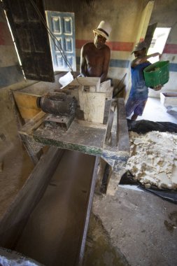 Eski sanayi fabrikasının içi