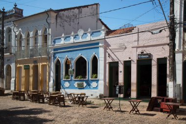 Seyahat Şehri Portekiz 'de eski otantik mimari