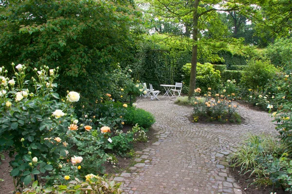 Красивий Сад Влітку — стокове фото