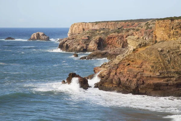 Vacker Utsikt Över Havet Portugals Västkust — Stockfoto