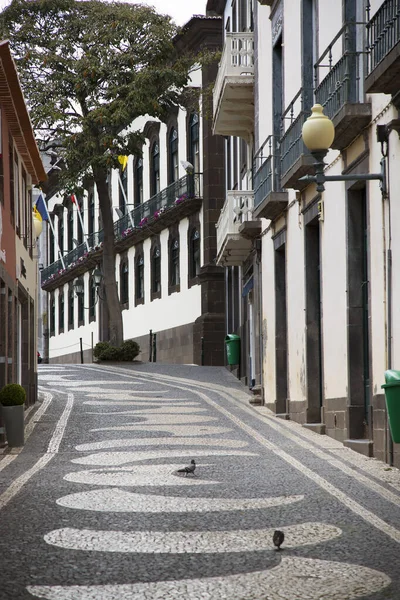 Lege Straat Stad — Stockfoto