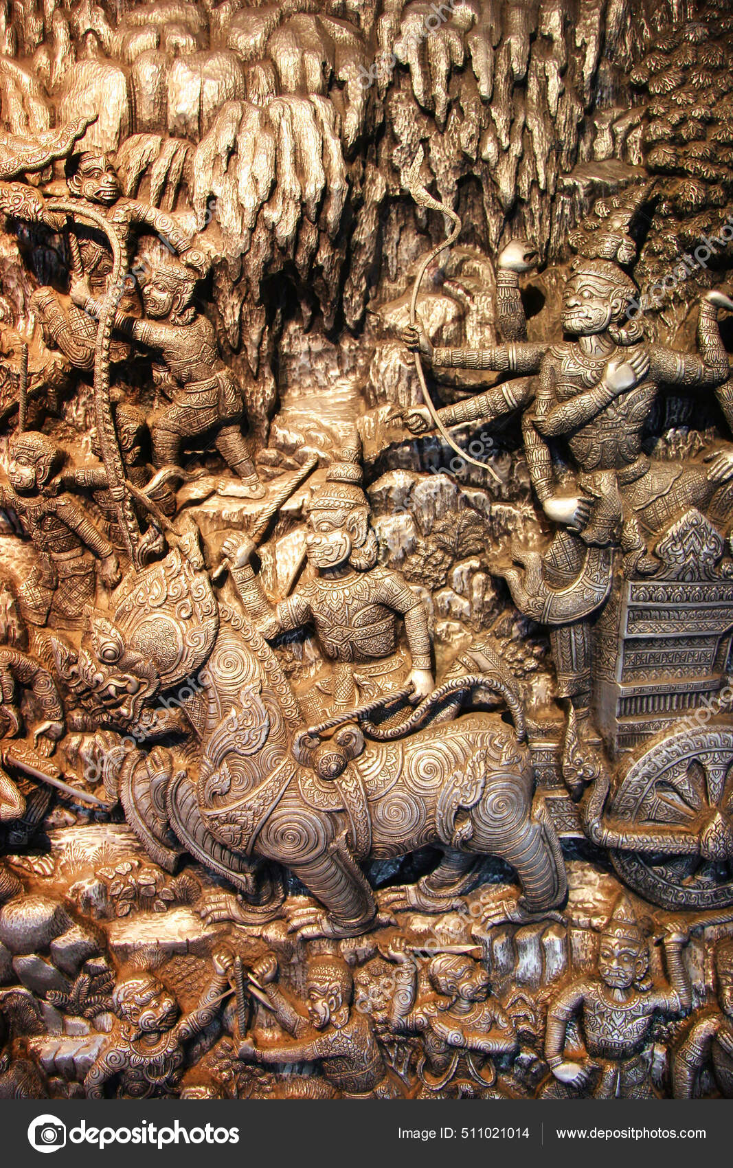 Thai Architecture Sculptures Stock Photo by ©DirkM.deBoer 511021014