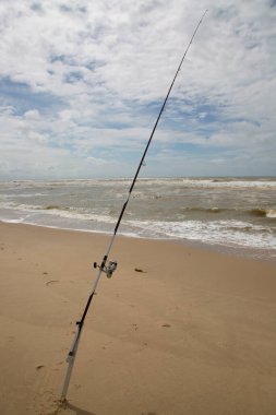 Sahilde balık ağı