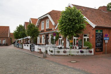 Hollanda 'da küçük bir köyün mahallesi.