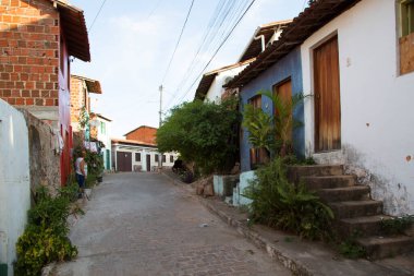 Seyahat Şehri Portekiz 'de eski otantik mimari