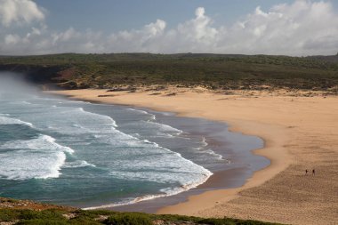 Sahilin güzel manzarası