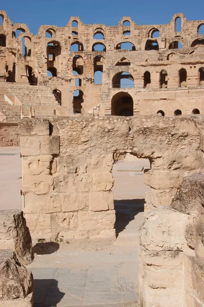 Vista Turistica Antiche Rovine Della Città — Foto Stock