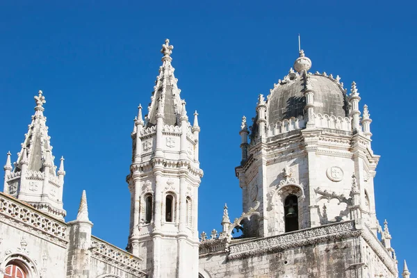 Jeronimos Klášter Nebo Hieronymites Klášter Nachází Lisabonu Portugalsko — Stock fotografie