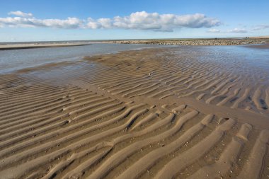 Kumsaldaki kum tepeleri