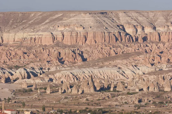 Słynne Starożytne Skalne Mieszkania Cappadocia Turcji — Zdjęcie stockowe