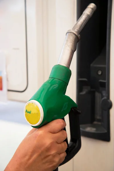 手握气泵 — 图库照片