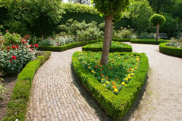 Krásná Zahrada Létě — Stock fotografie