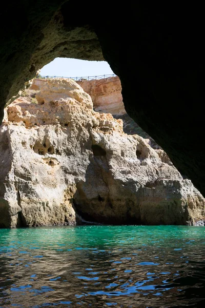 Zee Grotten Van Het Eiland Van Middellandse Zee Het Noorden — Stockfoto
