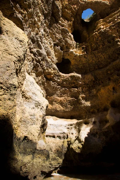 Прекрасний Вид Печеру Горах — стокове фото