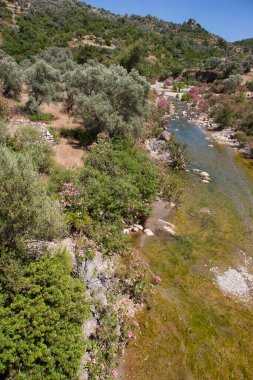 Dağların güzel manzarası