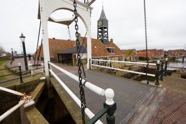 Güzel ortaçağ mimarisinin manzarası