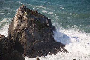 Portekiz 'in güneyindeki Algarve' nin batı kıyısında inanılmaz bir manzara var..