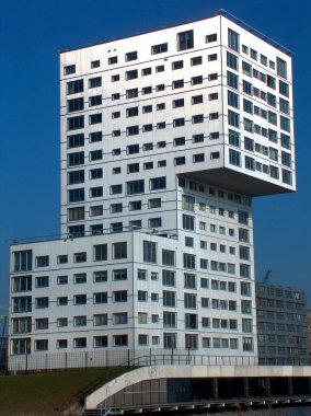 İskandinav modern mimarisinin cepheleri.