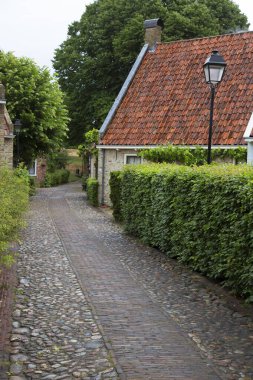 Hollanda 'da küçük bir köyün mahallesi.