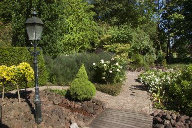 Yazın güzel bir bahçe