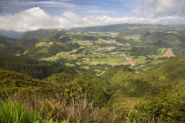 Dağların güzel manzarası