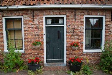 Hollanda 'da küçük bir köyün mahallesi.