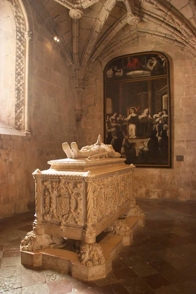 Jeronimitenkloster Stadtrand Von Lissabon Belm Jeronimos — Stockfoto