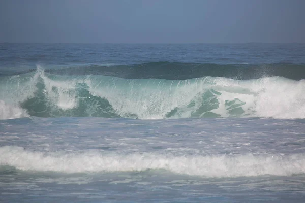 Красивый Вид Морские Волны — стоковое фото