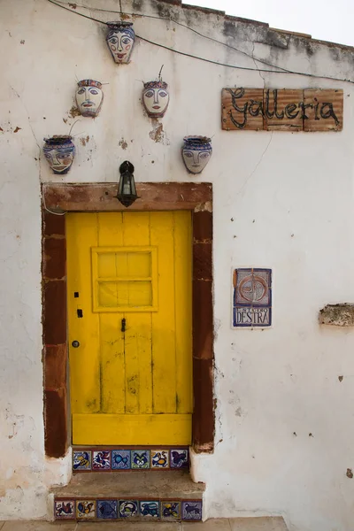 Blick Auf Eine Traditionelle Portugiesische Kolonialarchitektur — Stockfoto