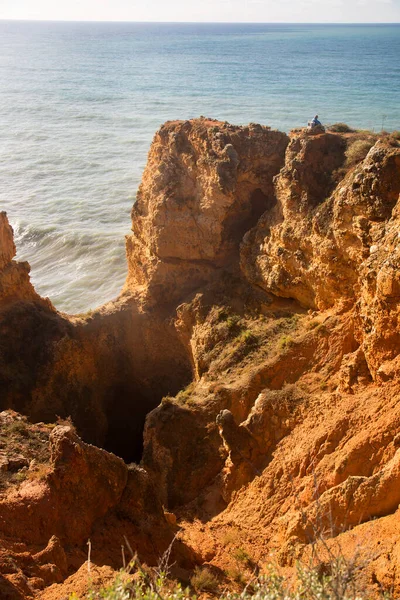 Prachtig Uitzicht Rotsachtige Zeekust — Stockfoto