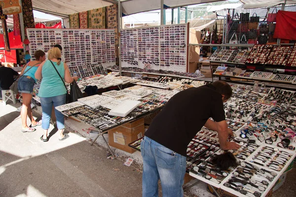 Mercado Rua Tradicional Cidade — Fotografia de Stock