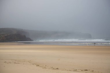 Deniz kıyısının güzel manzarası