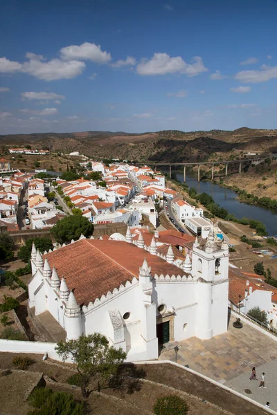 Mertola Portekiz Güneydoğusunda Spanya Sınırına Yakın Bir Belediyedir — Stok fotoğraf