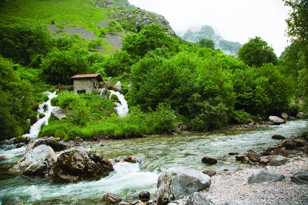 Prachtige Watervallen Bergen — Stockfoto