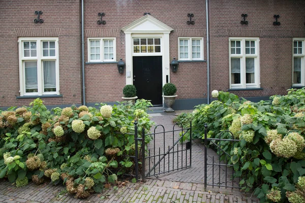 Güzel bir eski ev manzarası.